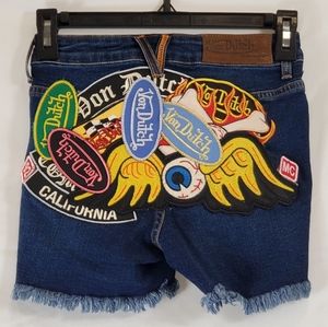Vintage Von Dutch Shorty Shorts